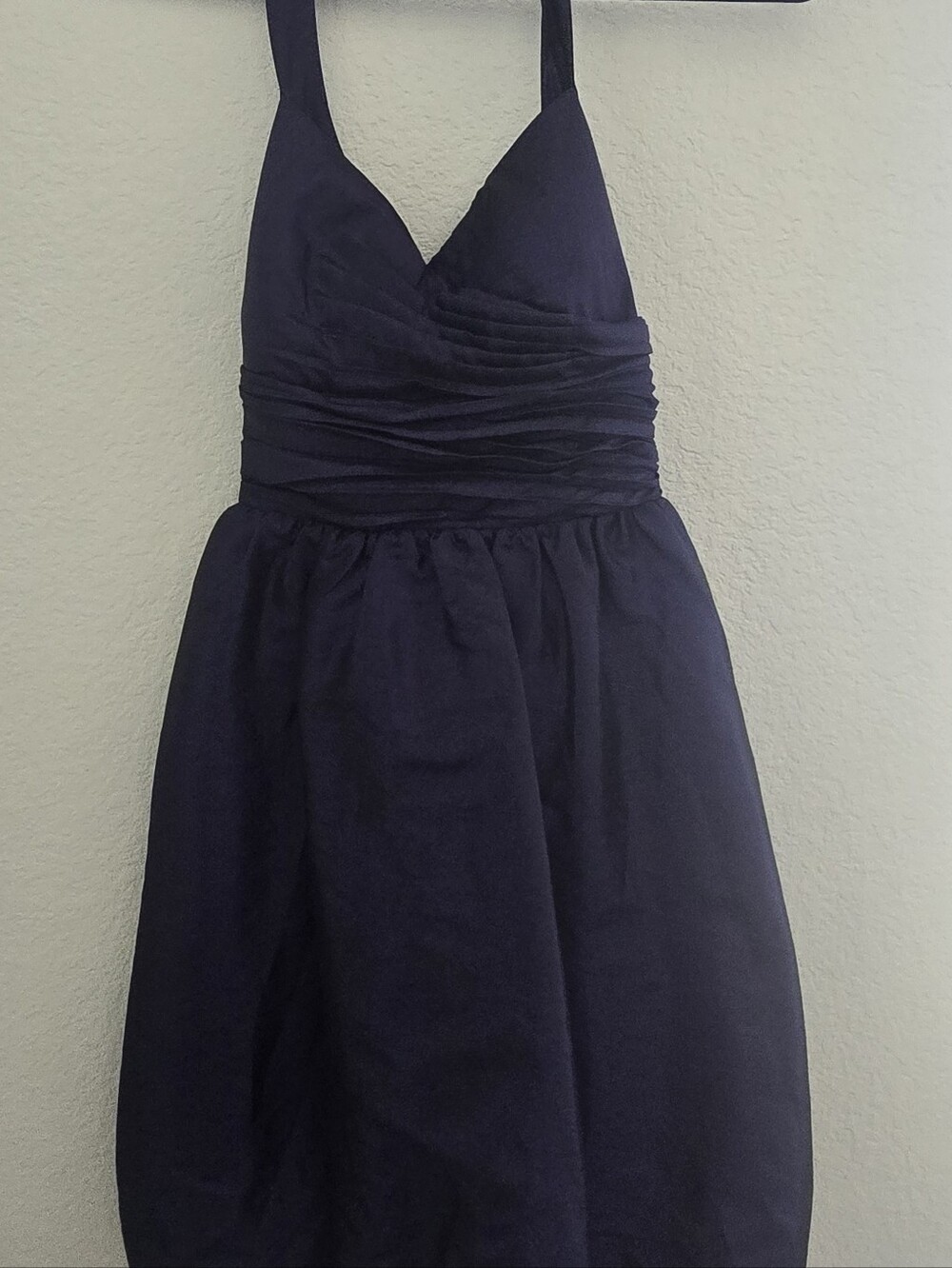 Y2K Vintage Jessica Simpson Formal Short Purple Halter Dress